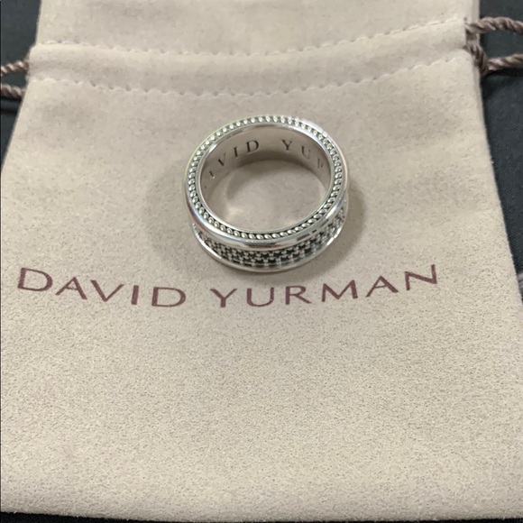 David Yurman Silver Ring - Picture 1 of 4